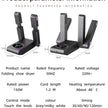 Foldable Electric Shoe Dryer Machine 220V, Intelligent Fast Heating Footwear Dryer with UV Sterilization & Deodorization