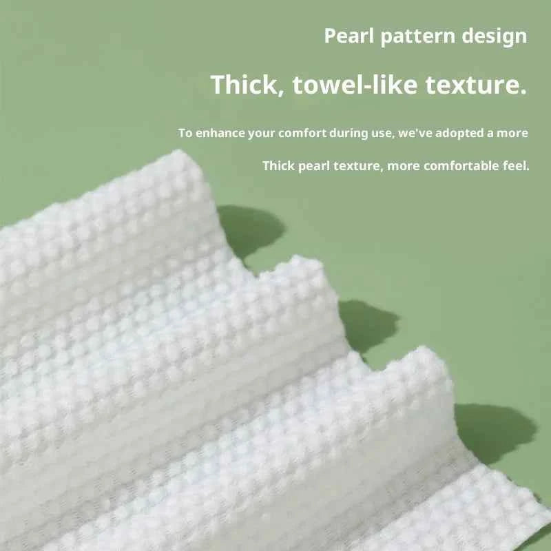 Single-Use Facial Wipes Hanging Pure Cotton Pull-Out Facial Cleansing Wipes Beauty Salon Face Wipes Lint-Free Paper Towels