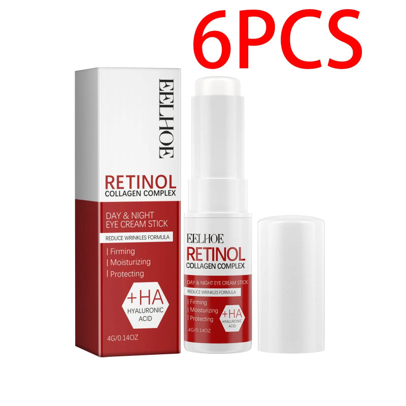 EELHOE Retinol Collagen Eye Cream Stick - Advanced Day & Night Formula, 0.14 oz