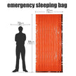 Emergency Sleeping Bag Mylar Blanket Waterproof Lightweight Survival Shelter for Camping & Hiking