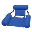 Inflatable Pool Lounger – Floating Chair with Backrest & Armrests | Multi-Color Summer Float