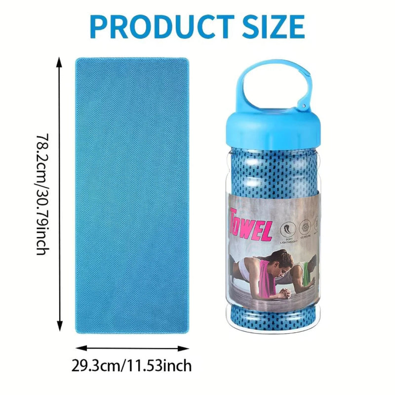 Breathable Cooling Towel Ultra Soft Microfiber Sports Towel for Outdoor Activities