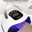 SUN X19MAX 72LED Super Sunuvled Nail Lamp with Digital Timer