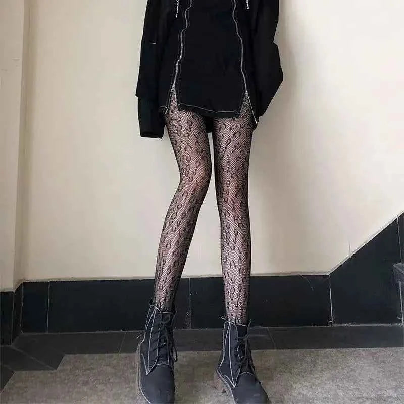 Lace Tights Hosiery | Soft, Stretchable, Floral Design