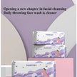 Face Cleaning Cloth 80PCS – White Lavender Facial Towel Pack for Daily Face Care