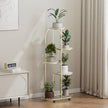 4/5 Tier Metal Plant Stand Indoor Outdoor Flower Pot Display Shelf