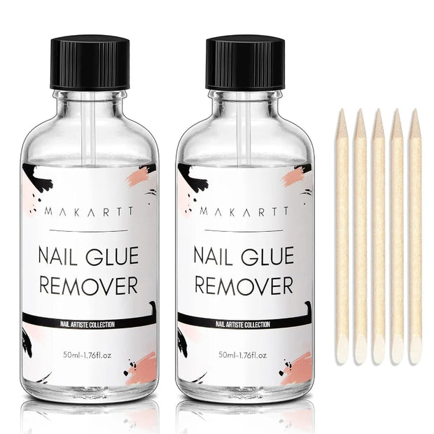MAKARTT Nail Glue Remover 50ml - Essential Nail Artiste Collection Set