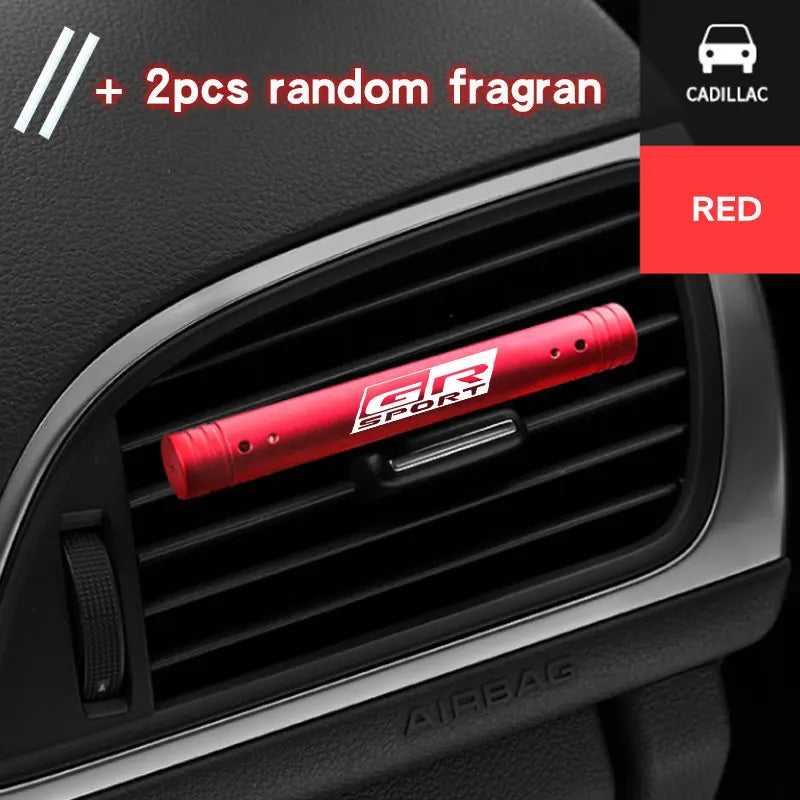 Toyota GR Sport Car Vent Air Freshener Auto Perfume Yaris Corolla Supra