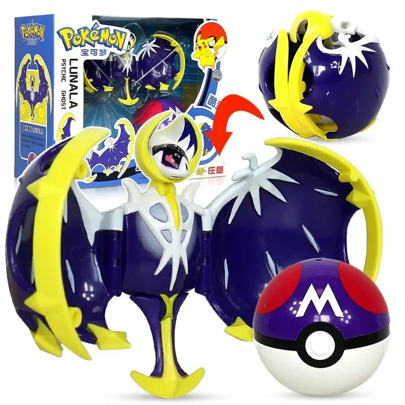 Pokémon Transforming Poké Ball Toy – Collectible Action Figure