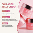 lakerain Collagen Jelly Cream 100ml – Hydrolyzed Collagen & Niacinamide Moisturizer for Face, Neck & Hands