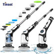 TINSOL 11-in-1 Multifunctional Electric Cleaning Brush – Rechargeable Smart Rotary Kitchen Cleaning Brush