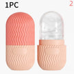 Silicone Cube Tray Shape Facial Ice Roller Reusable Face Massage Roller Skin Care Tool