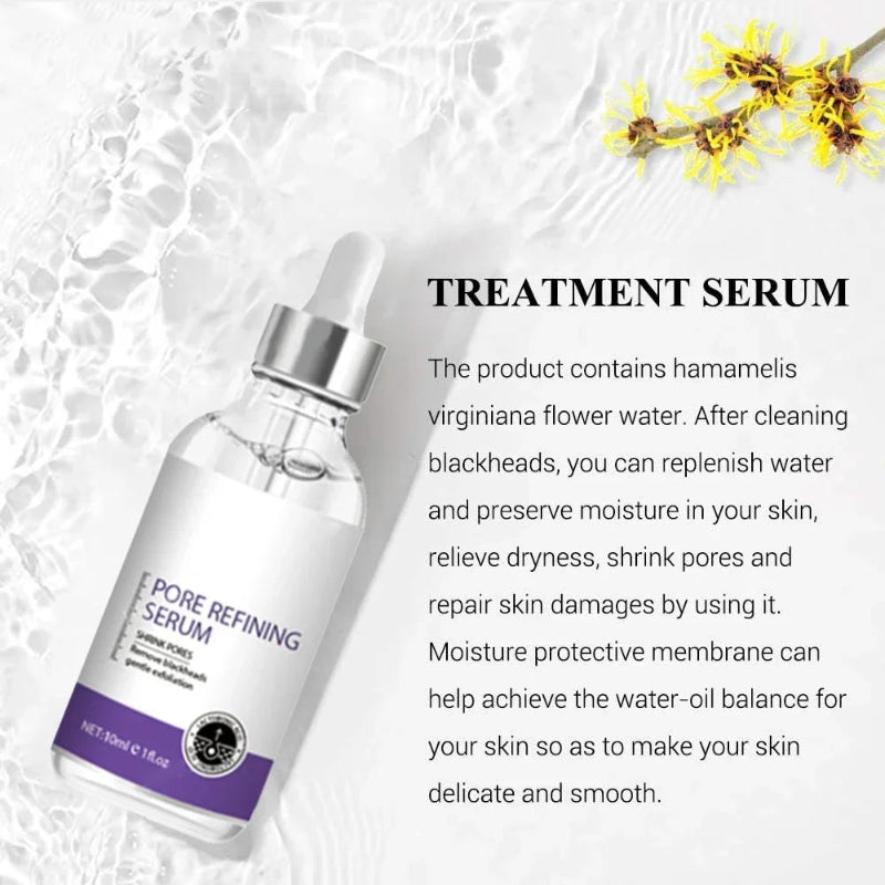 Skin Texture Pore Refining Facial Serum with Retinol & Niacinamide Brightening Skincare Treatment
