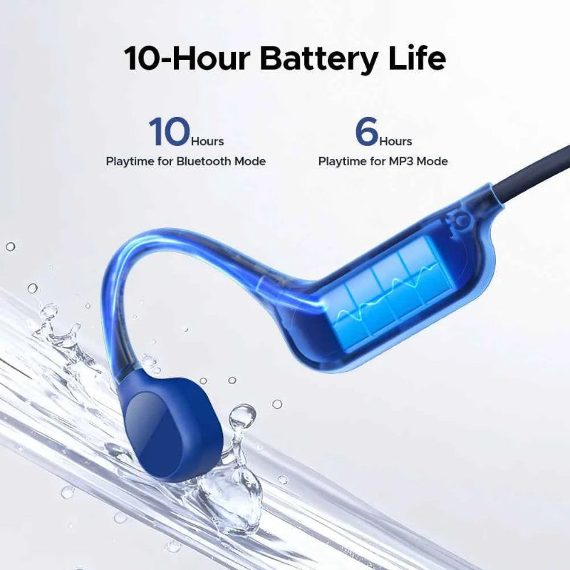 DOOGEE BoneBeat Swim Lite Bone Conduction Sports Headphones Bluetooth 5.4 Wireless Earphone Waterproof Headset For swimming