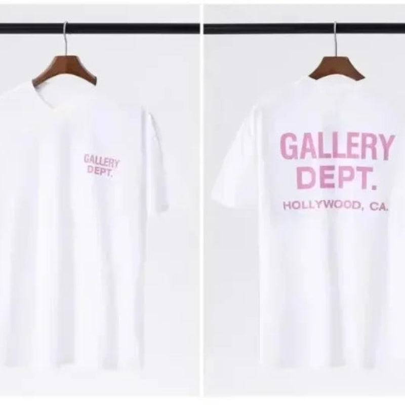 GALLERY DEPT. Hollywood CA Graphic Short Sleeve T-Shirt – Black & White