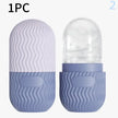 Silicone Cube Tray Shape Facial Ice Roller Reusable Face Massage Roller Skin Care Tool