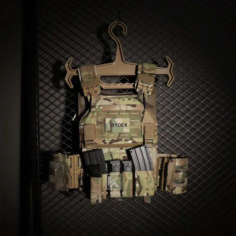 KRYDEX Tactical Magazine Pouch - Durable Nylon Rifle Mag Holder