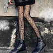 Lace Tights Hosiery | Soft, Stretchable, Floral Design