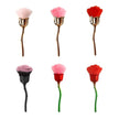 Rose Shaped Nail Dust Brush – Soft Bristle Makeup, Foundation & Powder Blusher Beauty Brush