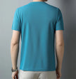 Men’s Solid V-Neck Short-Sleeve Casual T-Shirt – Multiple Colors
