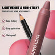 2pcs Matte Lip Liner & Lip Gloss Set Long-Lasting Waterproof Lip Makeup Combo