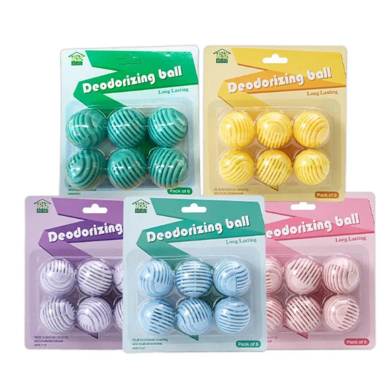 Powerful Shoe Cabinet Deodorizer Balls – Long Lasting Odor Eliminator for Shoes, Wardrobes & Storage Spaces