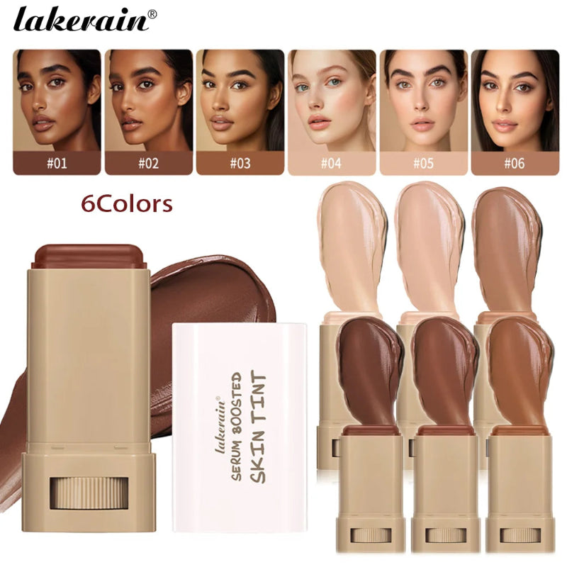 Lakerain Serum-Boosted Skin Tint Stick – 6 Colors