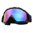 Reflective Sports Goggles with Black and White Frames for Ultimate Protection
