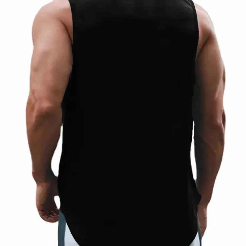 BEVAMA Men's Sleeveless Athletic Tank Top – Moisture-Wicking (White, Blue, Grey, Black, Navy)