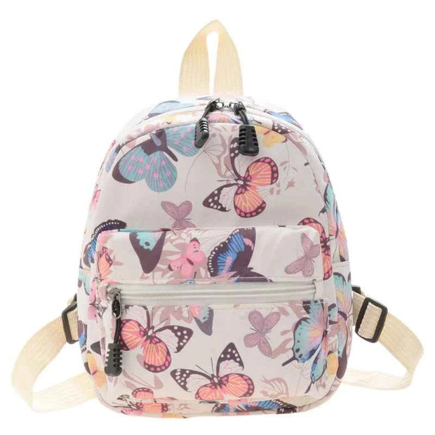 Preppy Style Animal Pattern Printing Knapsack Women Casual Ladies Small Handbags