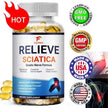 Relieve Sciatica Capsules - Helps Relieve Joint Pain Supports Daily Nervous System, Bone & Nerve Health Balances Inflammation