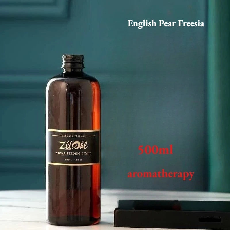 500ml Five-Star Hotel Fragrance Oil Perfume, Long Lasting Natural Fresh Scent Deodorizer for Home & Hotel Use