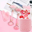 3in 1 Ice Face Roller Facial Skincare Ice Roller Set,Facial Roller Gua Sha Face Tool Set,Care Tool Beauty Set Face Massage Tool 