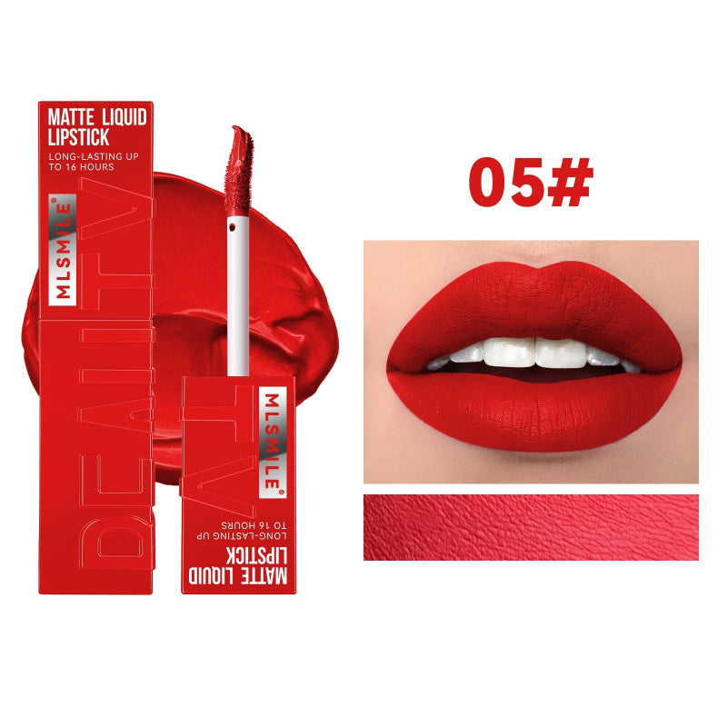 MLSMILE 6 Colors Moisturizing Lip Gloss – Pearlescent Mirror Nude Lip Stain with Natural Lip Oil