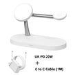 3-in-1 Magnetic Wireless Charger Stand – Fast Charging Station for iPhone, Apple Watch & AirPods
