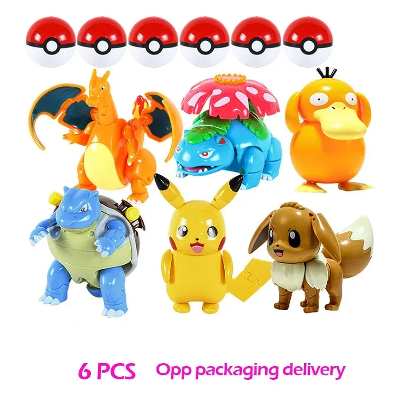 Pokémon Transforming Poké Ball Toy – Collectible Action Figure