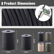 30/50/100M 4mm Paracord 9 Core 650 Military Standard Parachute Rope for Camping, Survival, DIY Bracelets & Outdoor Use