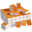 Orange Soft Hanging Face Towel Pack – Unscented Facial Tissue Paper for Daily Cleaning