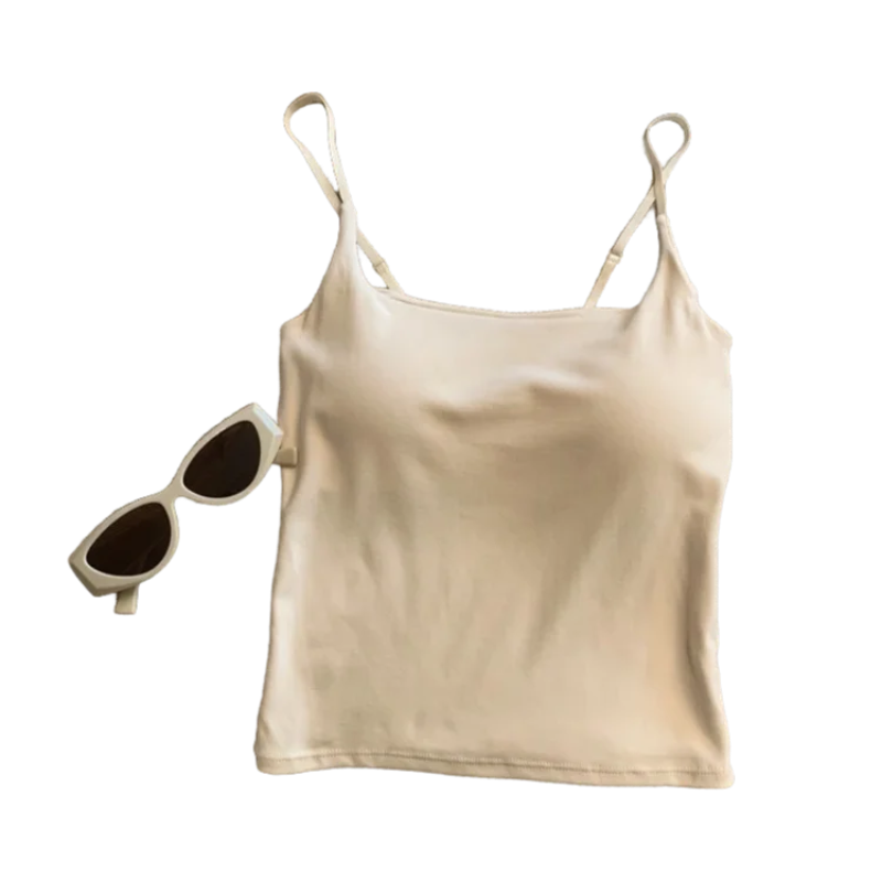 Basic Adjustable Strap Tank Tops