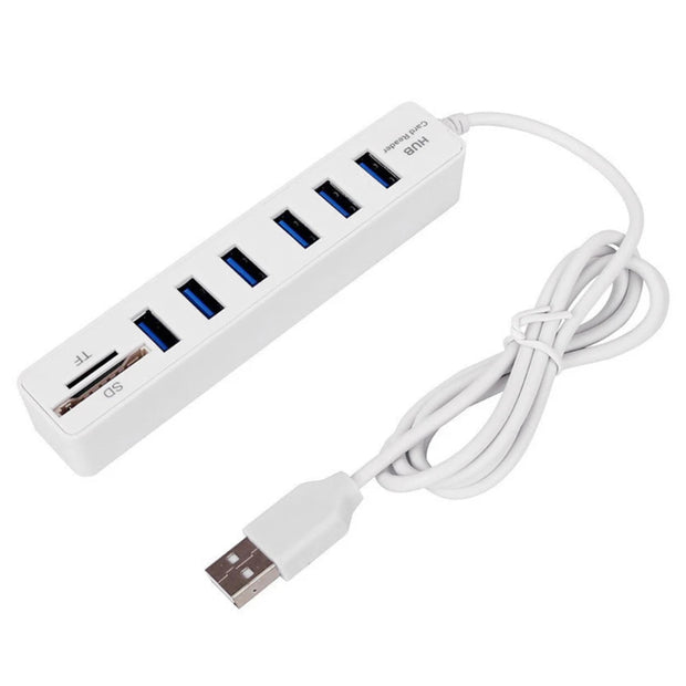 HUB USB Multi-Port Card Reader Hub