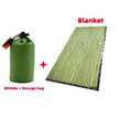 Emergency Sleeping Bag Mylar Blanket Waterproof Lightweight Survival Shelter for Camping & Hiking