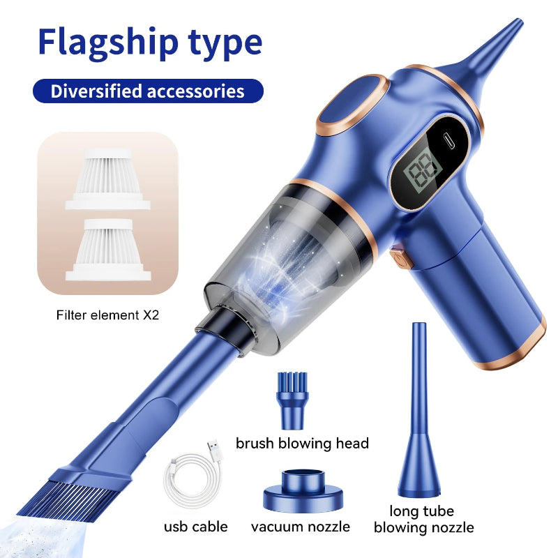 NEW ABS Wireless Car Vacuum Cleaner Mini High-Power Portable