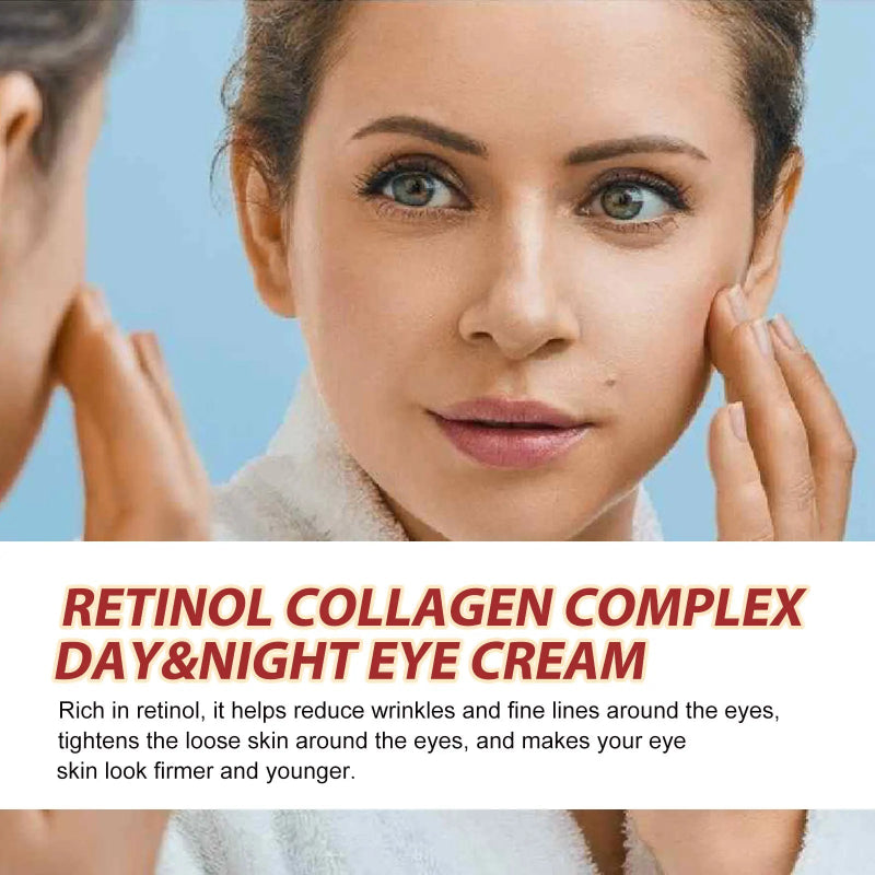 EELHOE Retinol Collagen Eye Cream Stick - Advanced Day & Night Formula, 0.14 oz