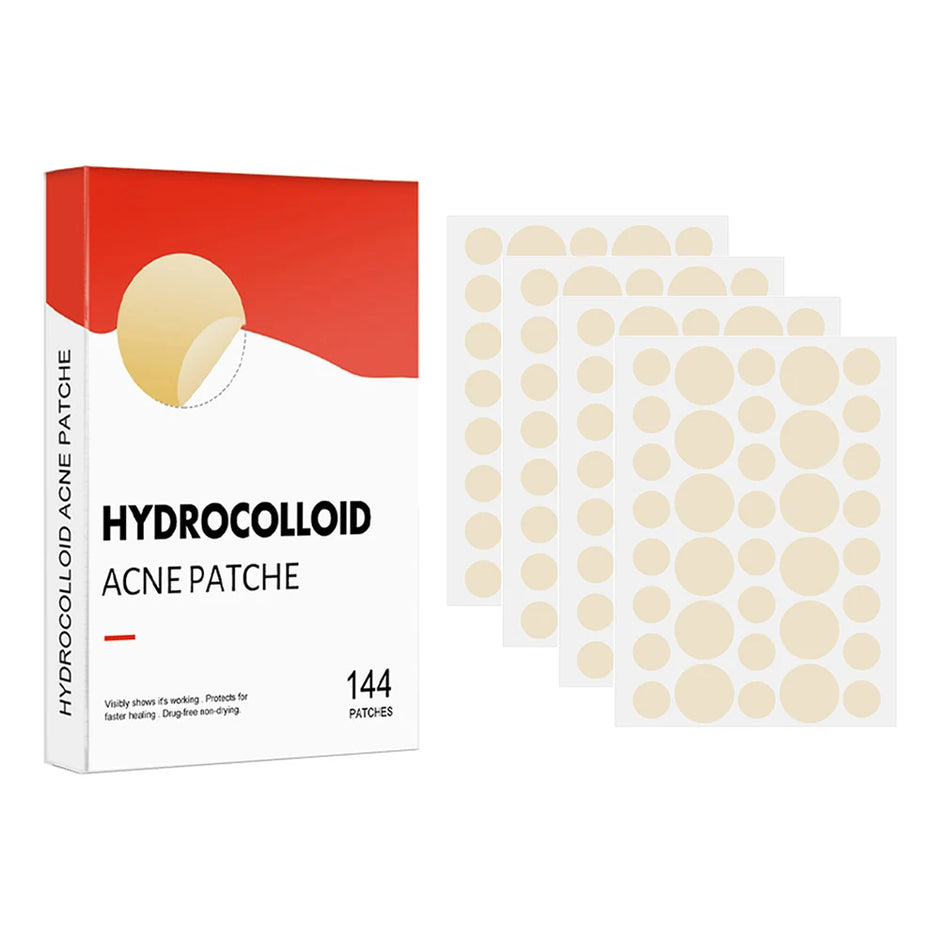 240-Piece Heart & Star Pimple Patches – Acne Dots for Blemish Coverage