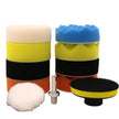 Car Foam Pad Buffer Kit Polishing Sponge Pads for Auto & Motorcycle