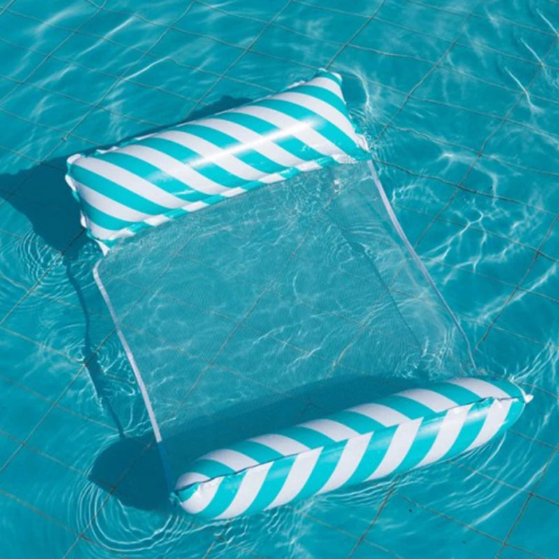 Inflatable Pool Lounger – Floating Water Hammock