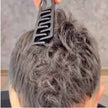 Men's Styling Comb Set, Plastic Material, Portable Small Easy Storage, Hair Grip Define Volume, Travel Office Dorm Use