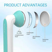 Face Ice Roller Eyes Facial Cooler Neck Face Massagers Ice Massage Roller Cooling Derma Stamp Cold Therapy Skincare With 2 Heads