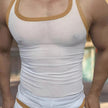 Muscle Tank Top for Men – Breathable Gym Shirt with Slim Fit Design