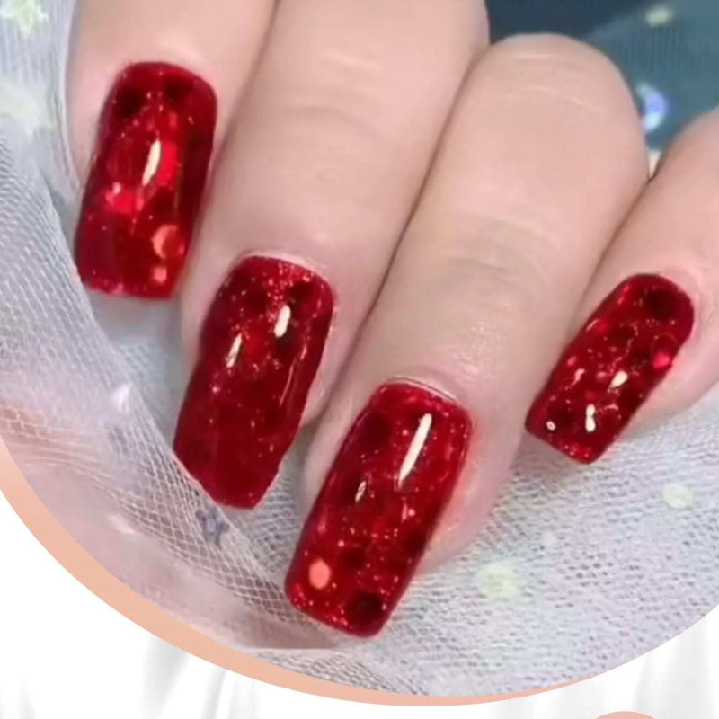 Complete Glitter Acrylic Gel Nail Kit Collection